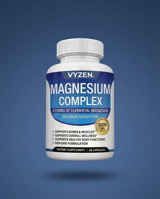 Magnesium Complex 8 Forms | 1000mg 90 Capsules