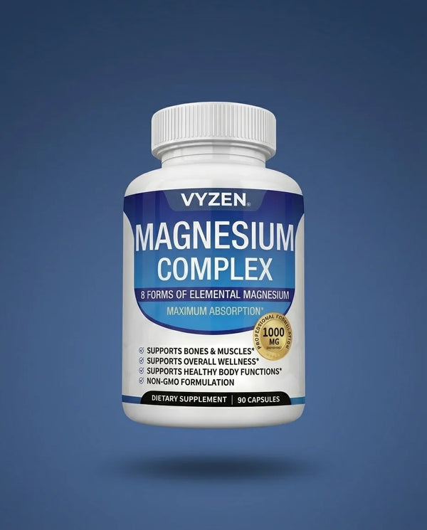 Magnesium Complex 8 Forms | 1000mg 90 Capsules