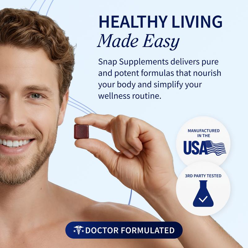 Men's Vitality Bundle: Prostate + Nitric Oxide Soft Chews | 60+60 Count